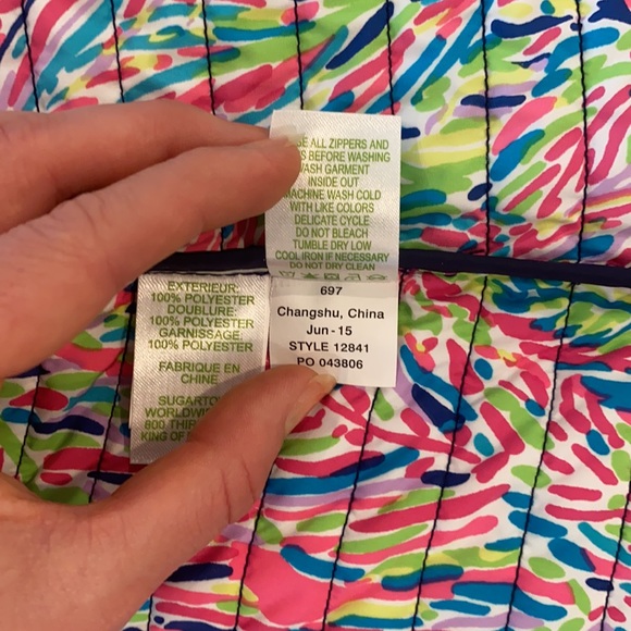 Lilly Pulitzer Quilted Vest - Picture 6 of 6